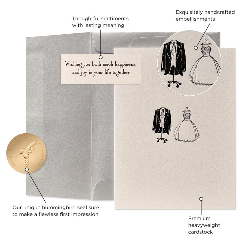 Papyrus Wedding Card (Happiness and Joy) - Image 5